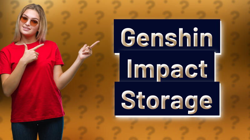 Genshin Impact Storage