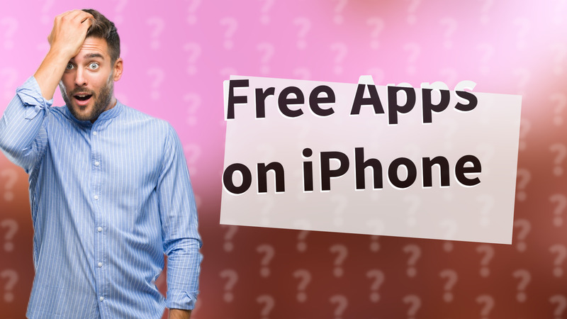Free Apps on iPhone