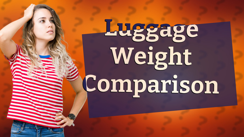 Luggage Weight Comparison