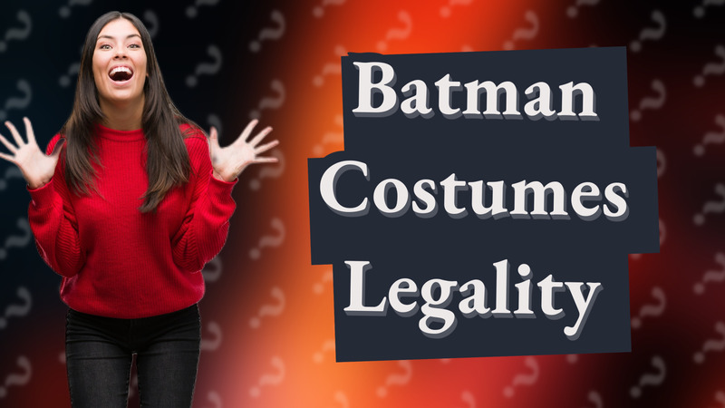 Batman Costumes Legality