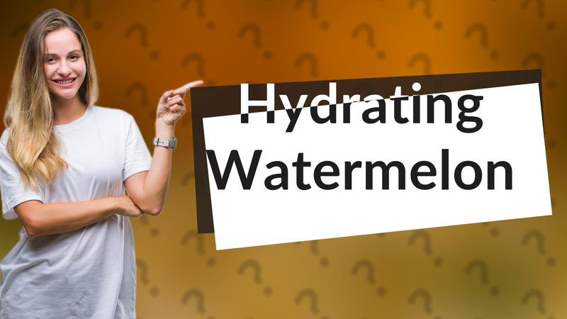 Hydrating Watermelon