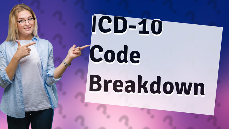 ICD-10 Code Breakdown