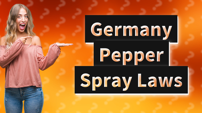 Germany Pepper Spray Laws