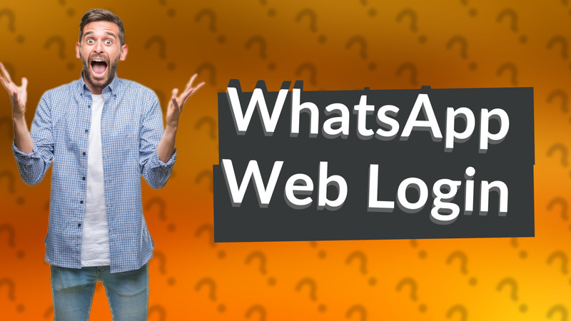 WhatsApp Web Login