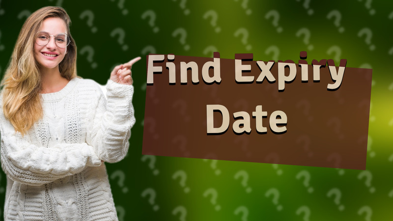 Find Expiry Date