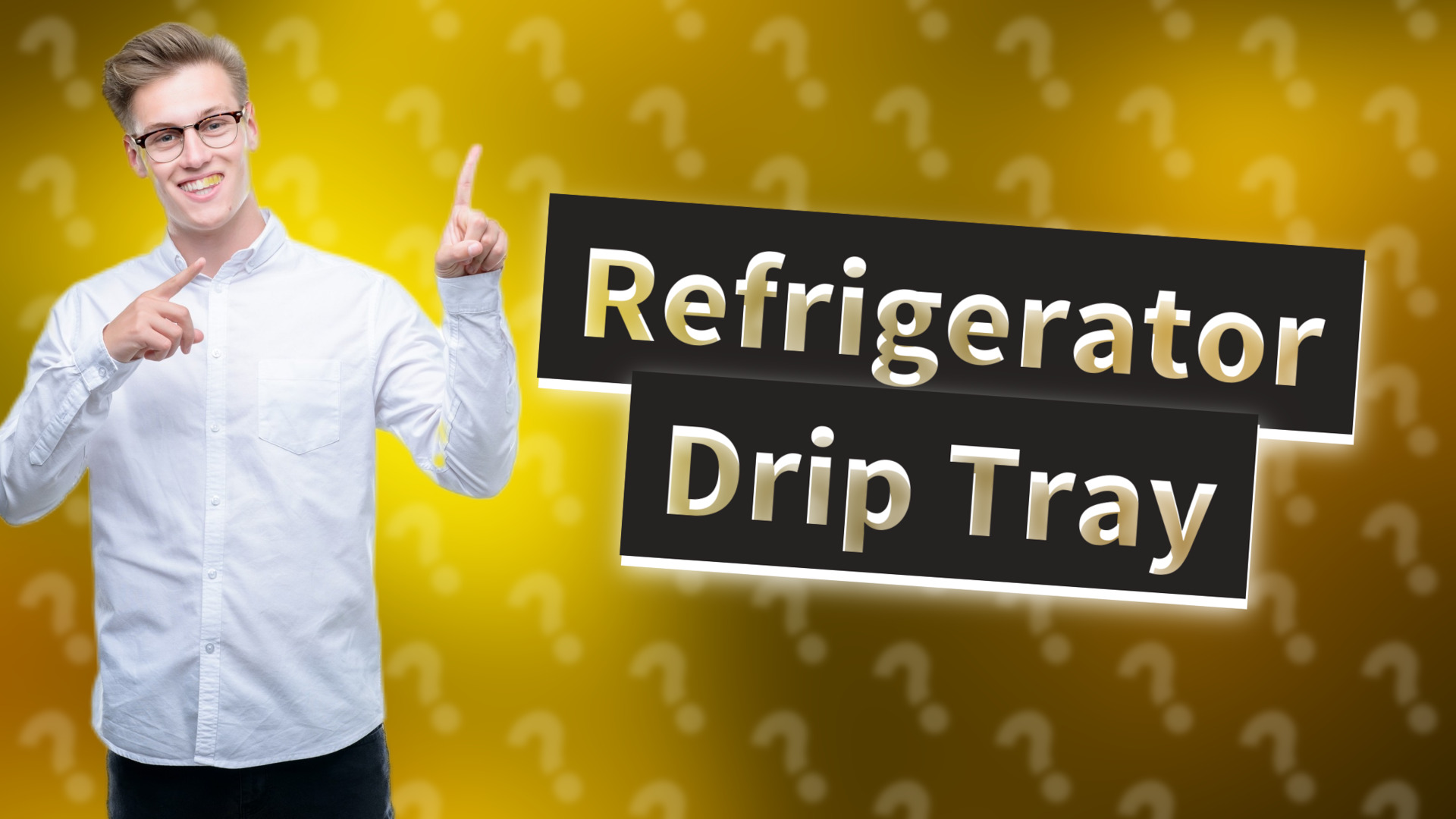 Refrigerator Drip Tray