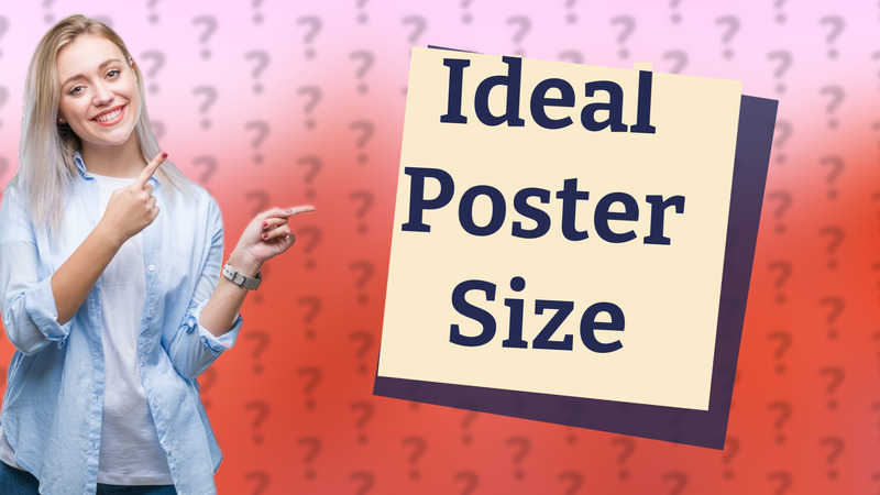 Ideal Poster Size