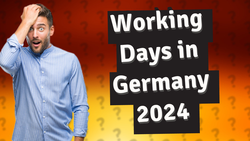 Working Days in Germany 2024