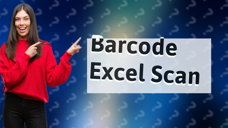 Barcode Excel Scan