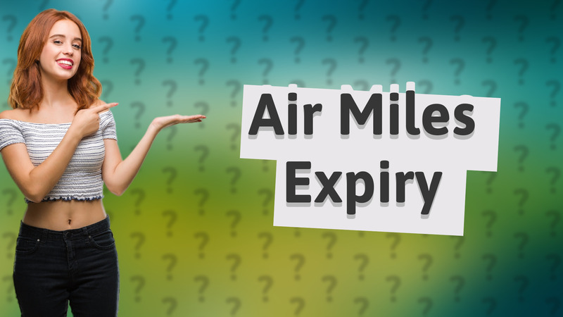Air Miles Expiry