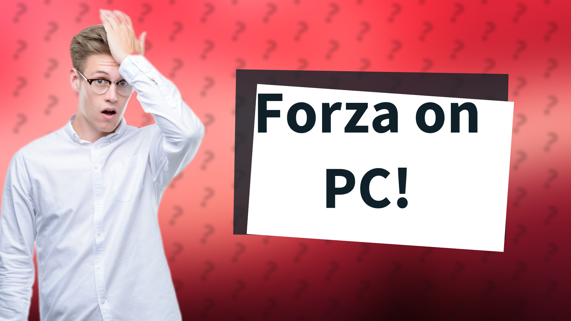 Forza on PC!