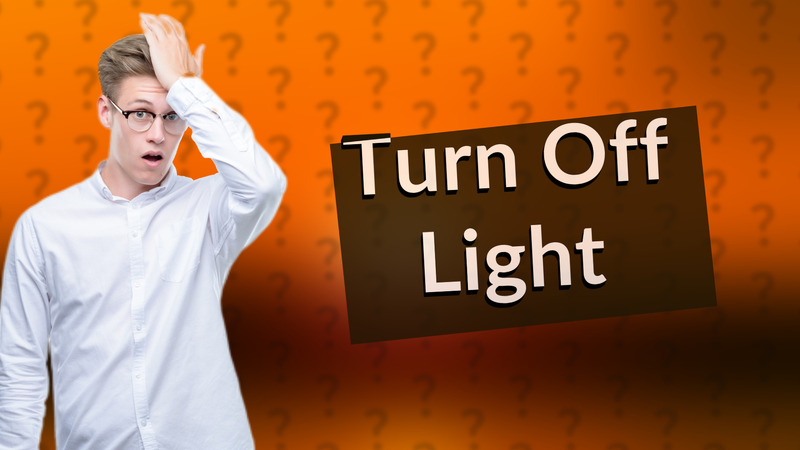 Turn Off Light