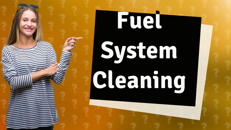 Fuel System Cleaning