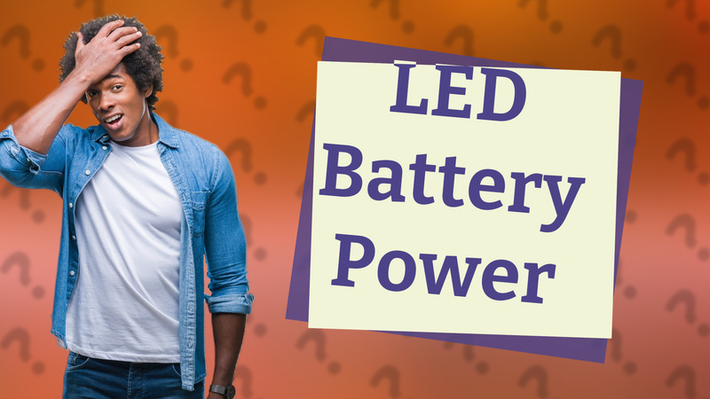 LED Battery Power
