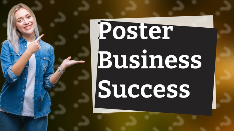 Poster Business Success