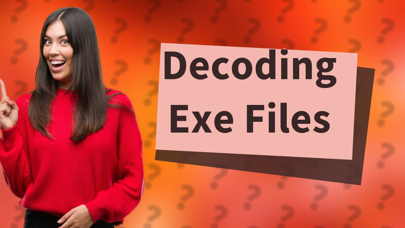 Decoding Exe Files