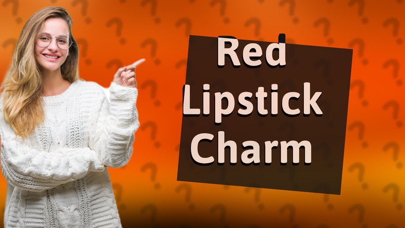 Red Lipstick Charm