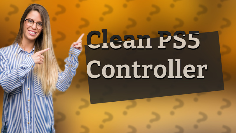 Clean PS5 Controller