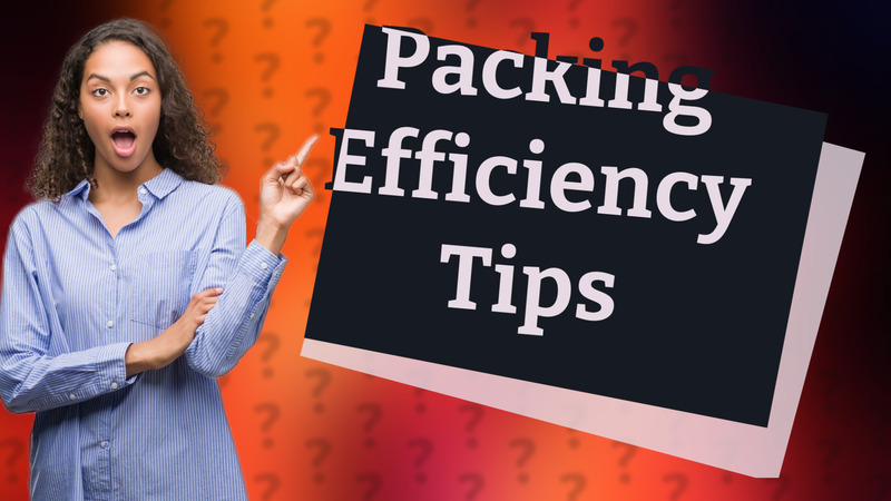 Packing Efficiency Tips