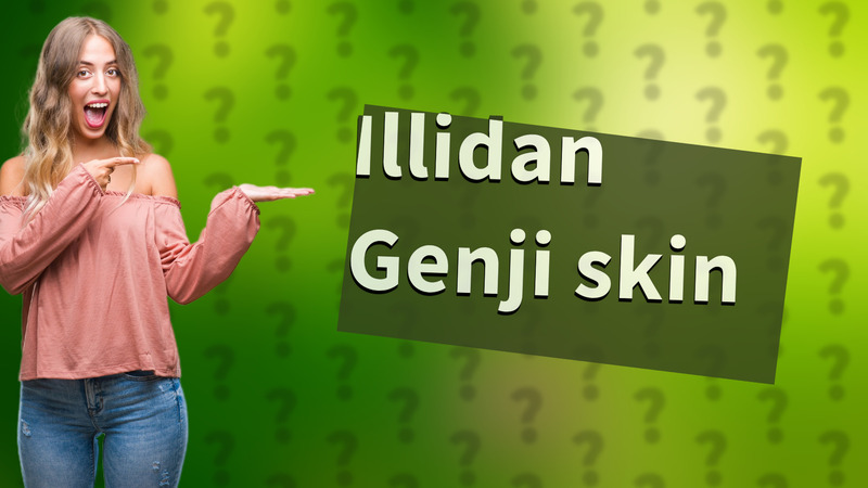 Illidan Genji skin