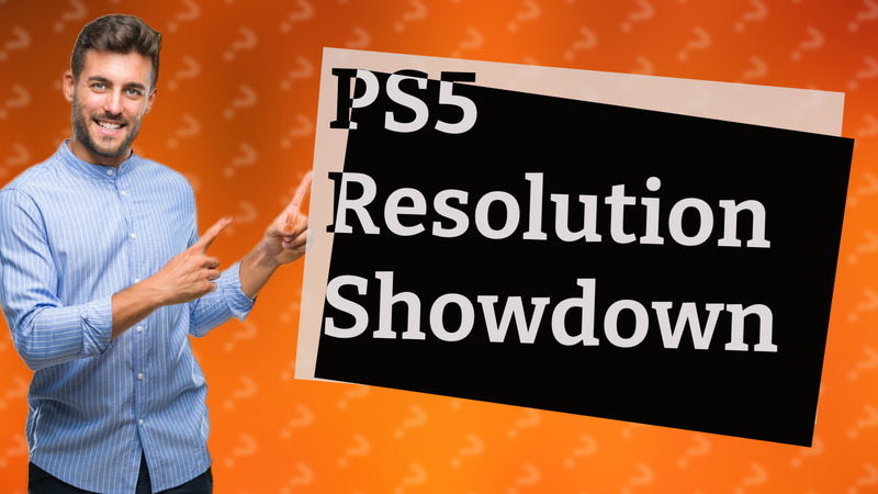 PS5 Resolution Showdown