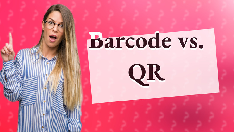 Barcode vs. QR