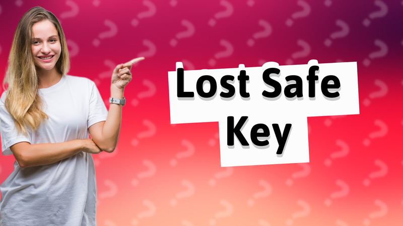Lost Safe Key