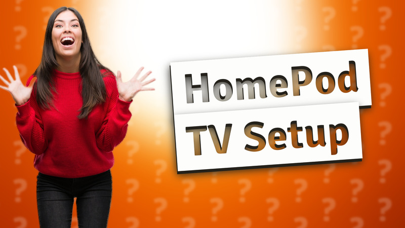 HomePod TV Setup
