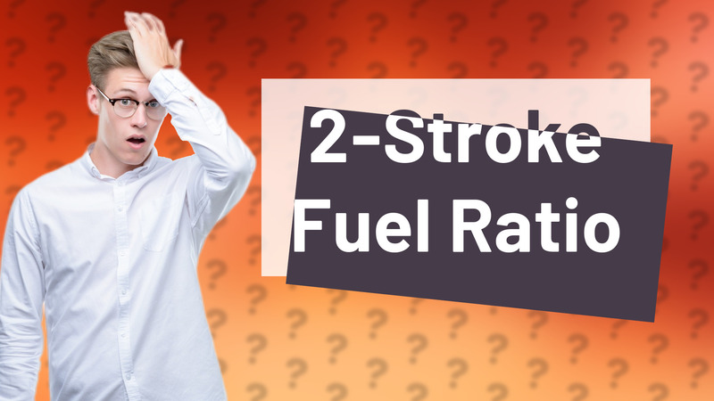 2-Stroke Fuel Ratio