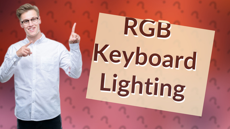 RGB Keyboard Lighting