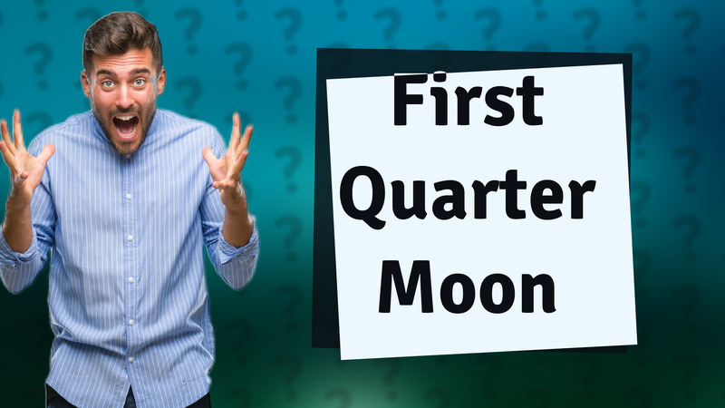 First Quarter Moon