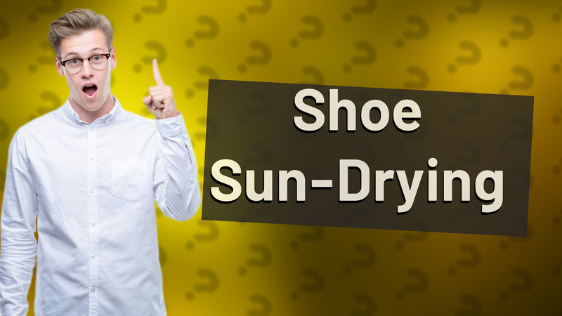 Shoe Sun-Drying