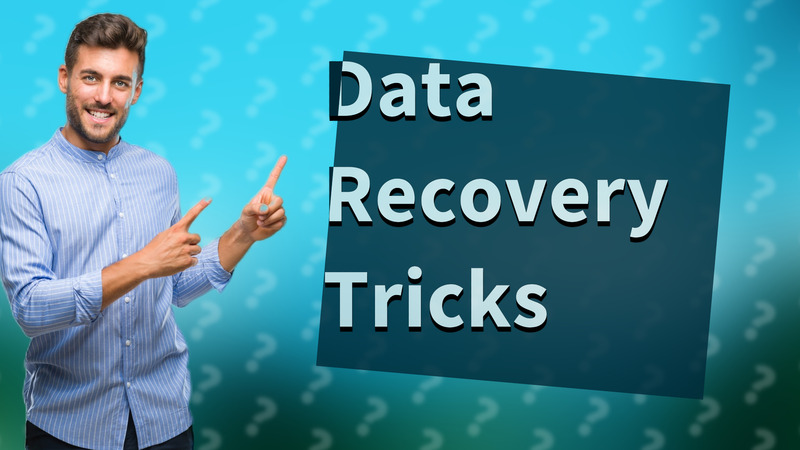 Data Recovery Tricks