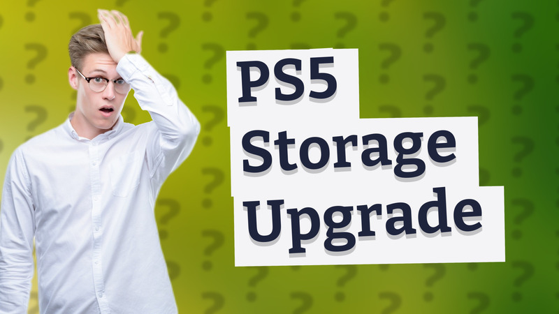 PS5 Storage Upgrade
