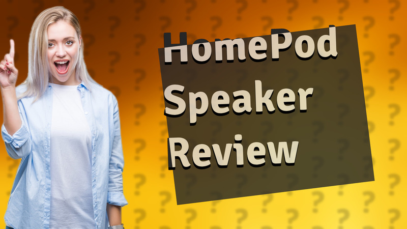HomePod Speaker Review