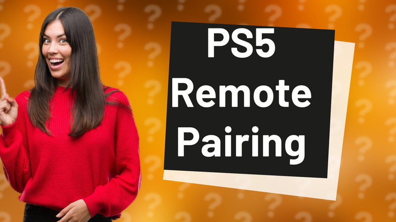 PS5 Remote Pairing
