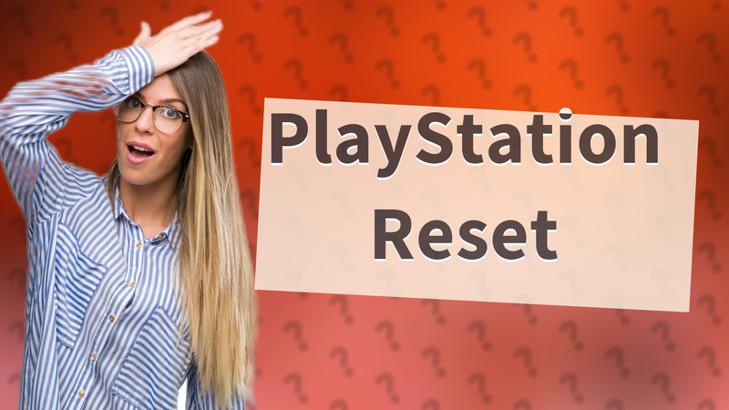 PlayStation Reset