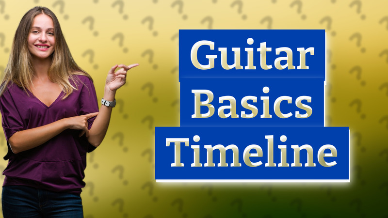 Guitar Basics Timeline