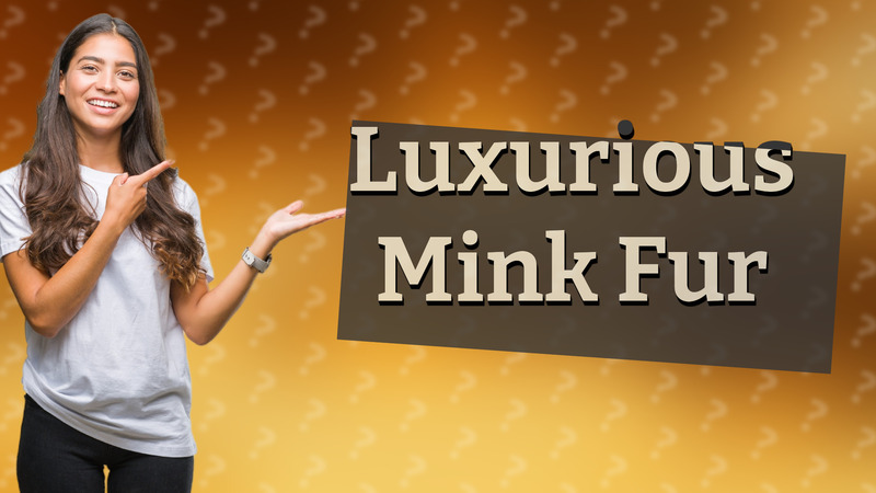 Luxurious Mink Fur