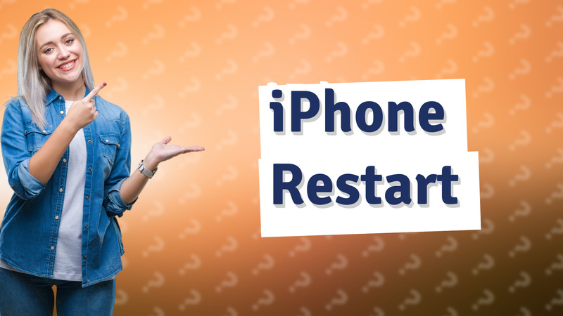 iPhone Restart