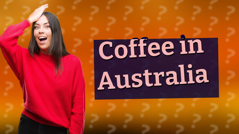 Coffee in Australia