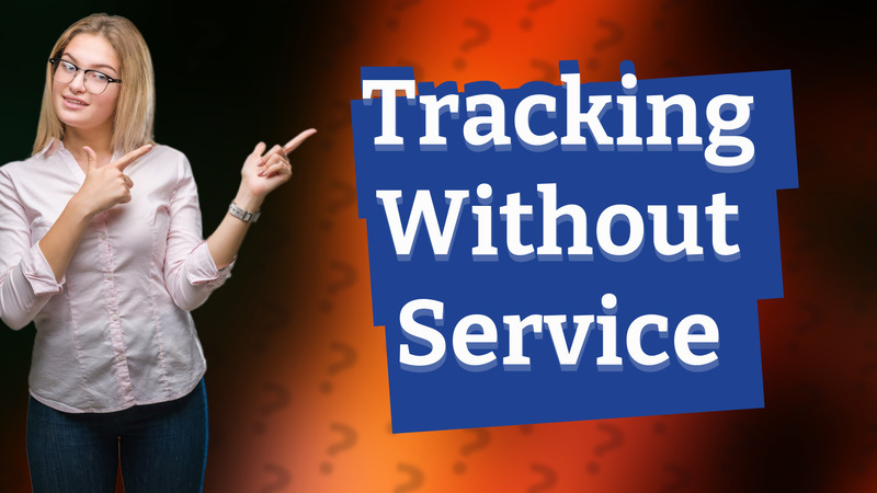 Tracking Without Service