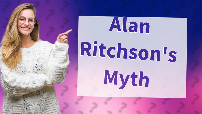 Alan Ritchson's Myth
