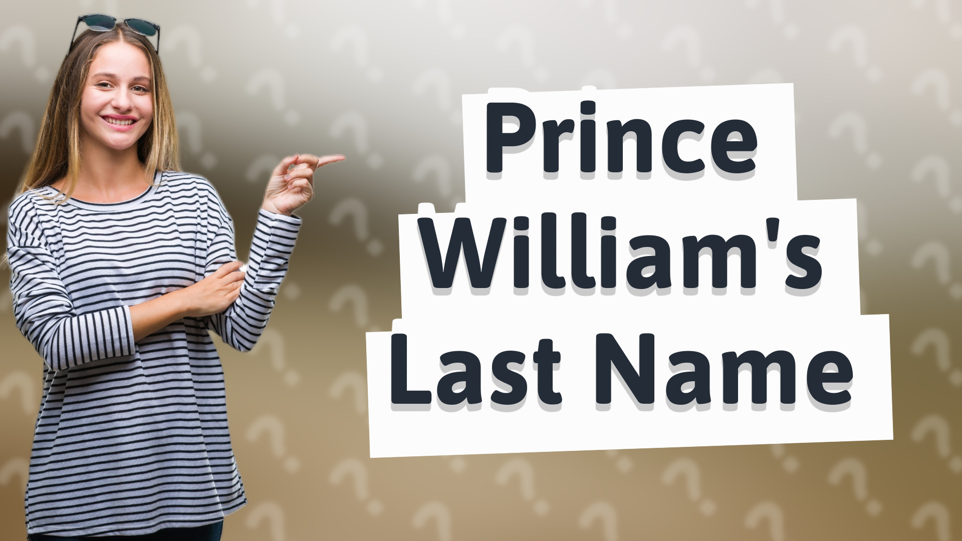 Prince William's Last Name