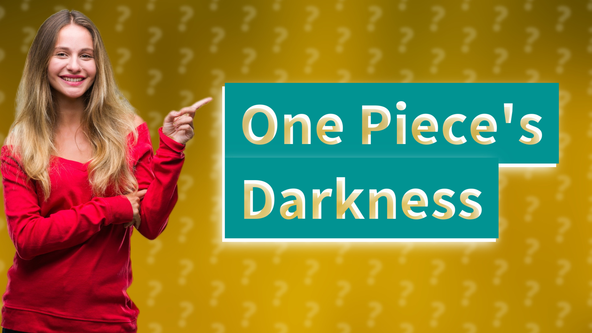 One Piece's Darkness