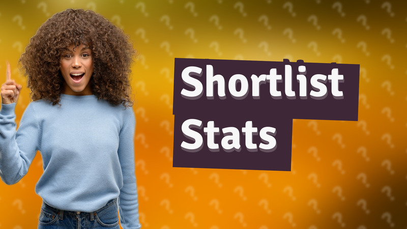 Shortlist Stats