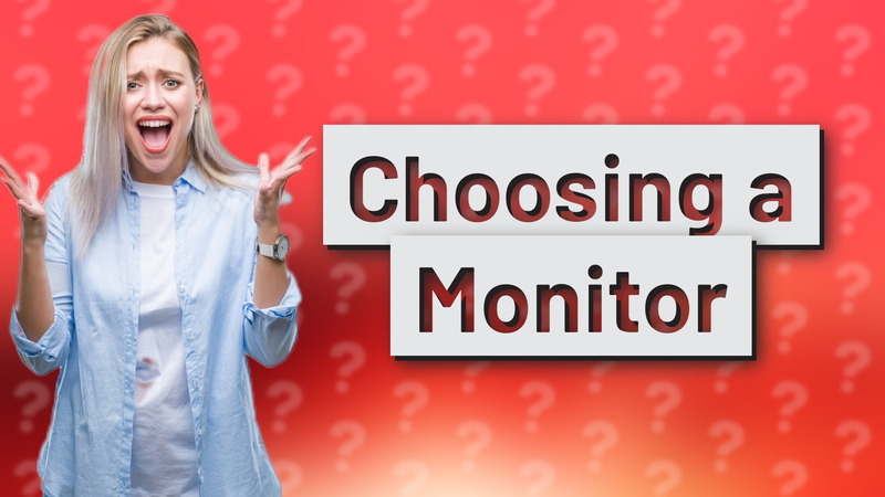 Choosing a Monitor