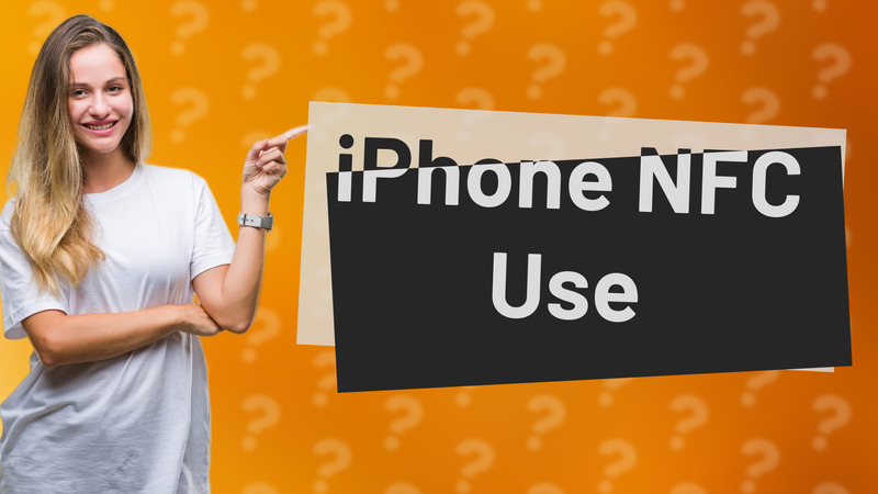 iPhone NFC Use