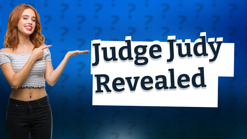 Judge Judy Revealed