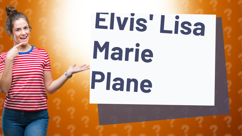 Elvis' Lisa Marie Plane